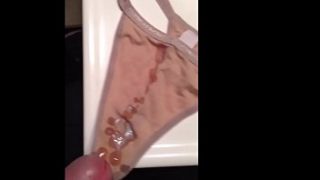 Cum on dirty panties